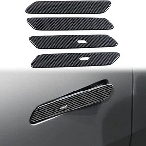 For Kia EV6 2022 2023 2024 Exterior Side Door Handle Decorative Cover Trim 4pcs - Picture 1 of 8