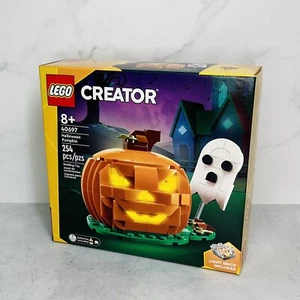 LEGO Creator: Halloween Pumpkin (40697) Jack O Lantern Light Up w/ Battery NIB - Picture 1 of 3