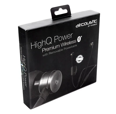 Vivanco aircoustic Kopfhörer Neckband In Ear Bluetooth Headset wireless 319 - Bild 1 von 2