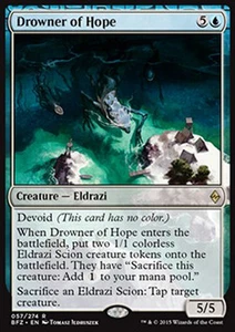 MTG DROWNER OF HOPE EXC - ANNEGATORE DI SPERANZE - BFZ - MAGIC - Imagen 1 de 1