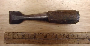 Antico Stanley Everlasting B.E. Scalpello,13/16" X 3-5/8",6-1/4"OAL,MODIFICATO!! - Foto 1 di 12