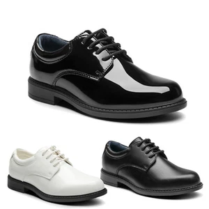 Boy Classic Oxfords Dress Shoes Toddler/Little Kid/Big Kid Wedding Formal Shoes - Picture 1 of 21
