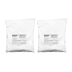 Boyd's Hi-Rev Mocha Cappuccino Mix, 2 bolsas de 2 lb - Mezcla de bebidas de café - Imagen 1 de 6