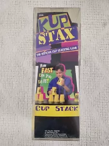 SELTENES VINTAGE Kenner Kup Stax Stapelspiel offiziell gelb neu im Karton 1995! - Bild 1 von 9