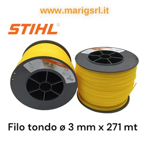 FILO STHIL per decespugliatore spessore 3 mm x 271 metri tondo bobina giallo - Imagen 1 de 2