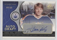 2005-06 SP Game Used Edition Auto Draft /69 Jari Kurri #AD-JK Auto HOF