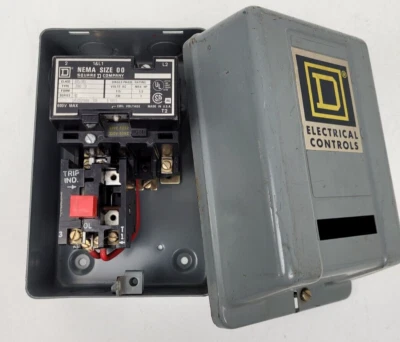 Arrancador de motor 8536AG1 Square D bobina 120V NEMA tamaño 00 -*OPCIÓN AL DÍA SIGUIENTE* Foto 1 de 4