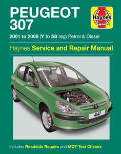 Peugeot 307 Petrol & Diesel (01 - 08) Haynes Repair Manual (Paperback) - Picture 1 of 11