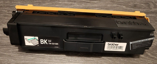 Brother Genuine TN-331BK (TN331BK) Black Laser Toner
