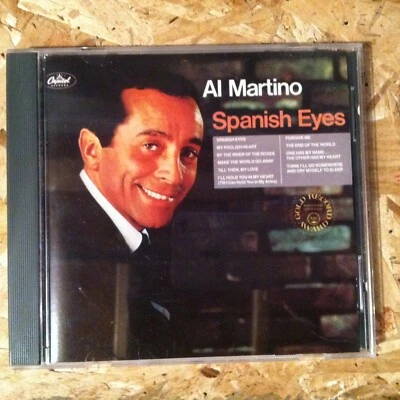 Al Martino - Spanish Eyes rare OOP early pressing CD - 1988 Capitol - NEAR MINT  - Image 1 of 3