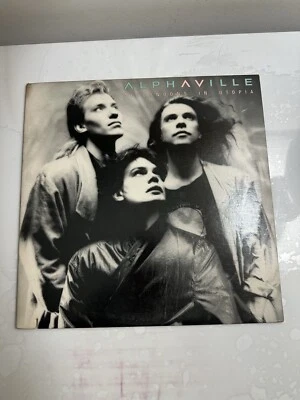 ALPHAVILLE AFTERNOONS IN UTOPIA 1986 LP ATLANTIC PRINT VINTAGE VINYL  - Image 1 of 4