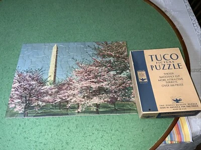 VINTAGE TUCO PUZZLE (CHERRY BLOSSOMS). COMPLETE - Image 1 of 4