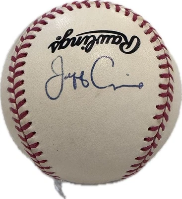 Jeff Conine Signed ONL Baseball Mr. Marlin Auto Leonard Coleman No COA GTP - Image 1 of 2