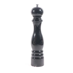 Peugeot Paris Icone U'Select Wood Salt Mill Black Lacquered, 12-Inches - Picture 1 of 19
