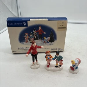 On The Way To Ballet Class 55031 Snow Village Department Dept 56 Christmas - Picture 1 of 19