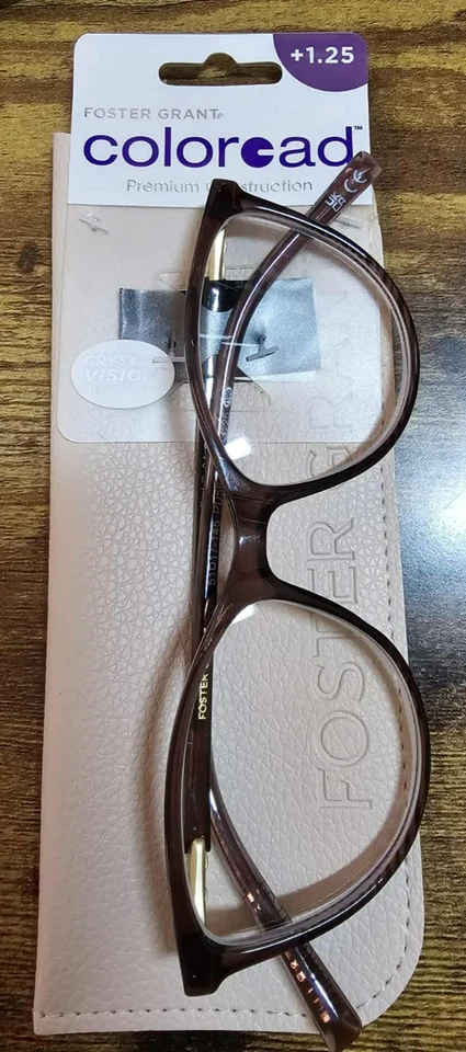 2 Pair Foster Grand Colorcad Reading Glasses 1.5 1.75 2 2.5 2.75