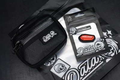 NUEVO Data Crew What-a-Junior VX Núcleo Negro - Carcasa X-PAC con Parche Kill The Giant Foto 1 de 4