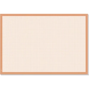 Sigel HO270 Papier Schreibunterlage Millimeterpapier, kariert Weiß, Orange (B... - Bild 1 von 5