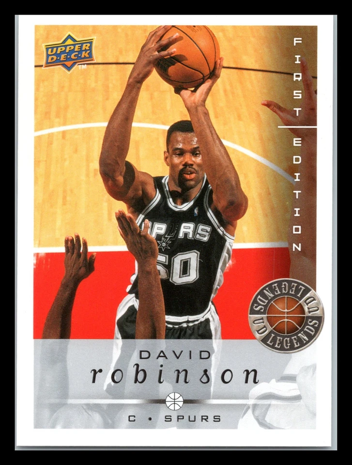 2008-09 Upper Deck First Edition #222 David Robinson San Antonio Spurs - Image 1 of 2