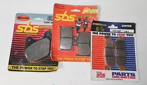 SBS Sinter Front Brake Pads for Kawasaki KLF300 KLF400 KVF650 KVF750 Suzuki .... - Bild 1 von 1
