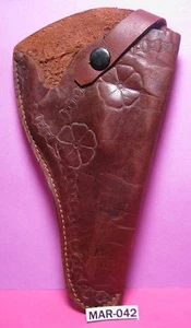 1800's Ladies Flat Style Embossed Handbag or Pocket or Stocking Holster - Picture 1 of 4