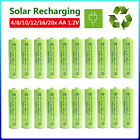 Ni-MH AA AAA Rechargeable Batteries Double A 1.2V Pre-Charged for Solar Lights