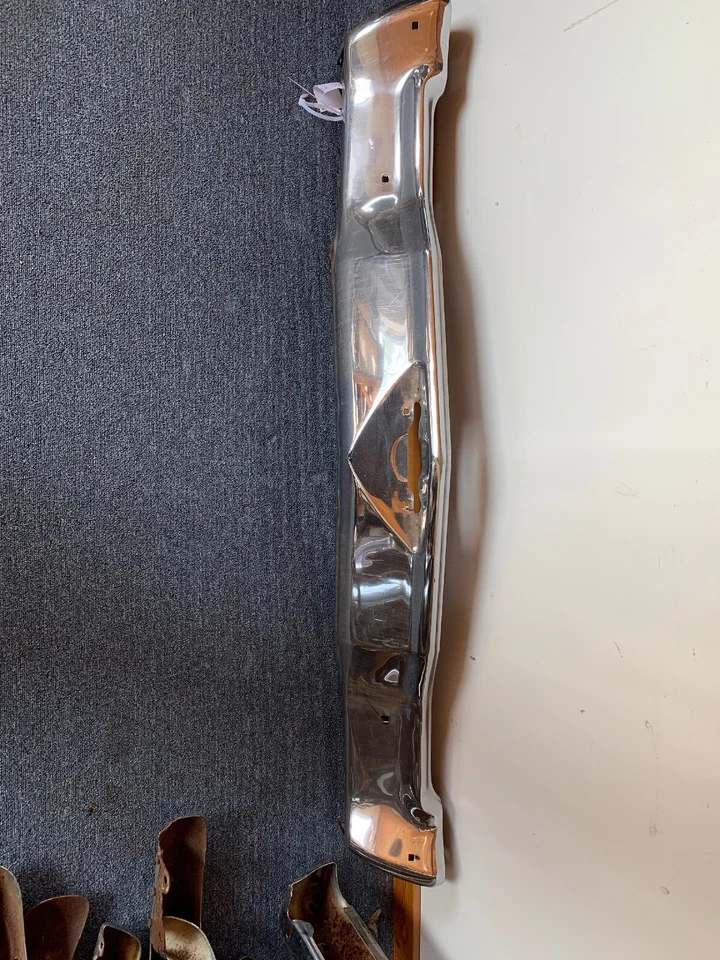 Parachoques delantero cromado Chevrolet Elcamino 1970-1971-1972 (B101) Foto 1 de 4