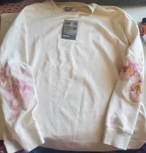 Puma Comfort Fit Cream Sweater Size M - Picture 1 of 3