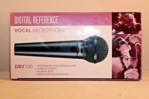 DIGITAL REFERENCE DRV 100 DYNAMIC WIRED VOCAL MICROPHONE ALL METAL BODY - Picture 1 of 5