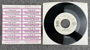 A-HA Take On Me / The Sun Always Shines On T.V. 45 Warner Bros. 7-21999 UNPLAYED - Picture 1 of 4