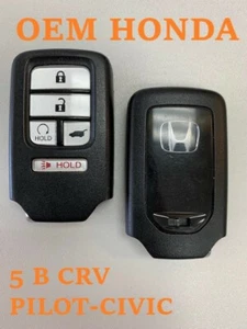 Oem 16-18 Honda Pilot CRV smart key keyless Prox remote fob KR5V2X - Foto 1 di 1