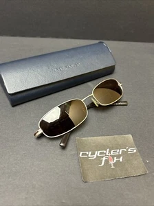 Gafas de sol vintage PRADA SPR 65E 1AP - 3N1 lentes ovaladas marrón/dorado para mujer de verano” - Imagen 1 de 24