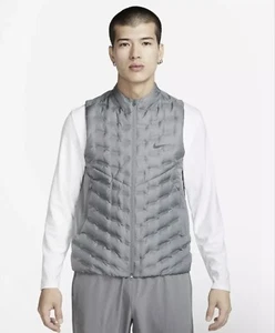 Nike Therma-FIT ADV Repel Down Running Grey Vest (FB7542-084) Men’s Size Small - Picture 1 of 5