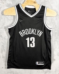 Nike Swingman Brooklyn Nets JAMES HARDEN #13 Black NBA Jersey Men's 56(XXLarge) - Picture 1 of 7