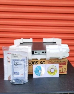 APC Smart-UPS SC 450VA Rackmount/Tower UPS  THE BOX IS NOT IN GOOD SHAPE  - Image 1 of 4