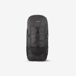 Trekking 50L Hiking Backpack Black - MT100 - Bild 1 von 12