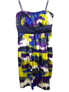 Dress Spaghetti Strap Sz 8 Max and Cleo Strapless Empire Waist Built In Bra - Picture 1 of 5