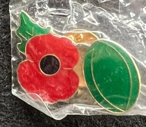 INSIGNIA PIN RECUERDO PELOTA RUGBY VERDE (IRLANDA) - Imagen 1 de 3