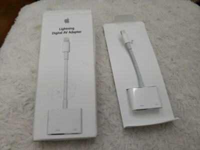 Genuine Apple OEM Lightning Digital AV Adapter  A1438, Open Box Usa - Image 1 of 3