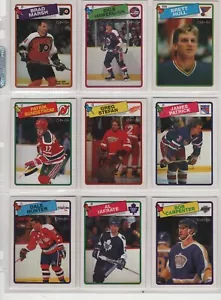 1988-89 O-PEE-CHEE JEU COMPLET 264 CARTES 88-89 NRMINT+ OR BETTER 60459 - Photo 1 sur 8