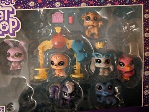 Lot Of 7 Littlest Pet Shop Characters With Accessories
