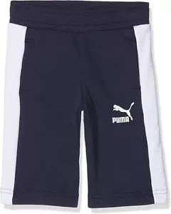 Puma Kids Short Trousers Classic Bermudas, Peacoat, 128 - Picture 1 of 2