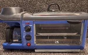 KALORIK 3 in 1 Breakast Cook Set - Mini Toaster Oven, Coffee Maker, Griddle - Picture 1 of 10