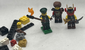 Lego Ninjago Ninja Lot Of 3 Ninja Mini figures Misc. Outfits Not complete