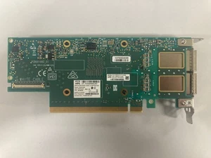 P23666-B21 100GB 2-PORT QSFP56 PCIE4 X16 MCX653106A-ECAT ADAPTER P24752-001 - Picture 1 of 3