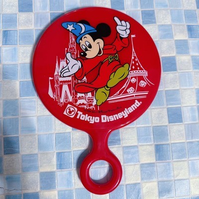 Disney Vintage Handheld Mirror - Retro Style, 22.5cm x 16cm Disney Vintage Handheld Mirror - Retro Style, 22.5cm x 16cm