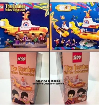 🎅🏼 LEGO - 🎼 The Beatles - (21306) 🎵 We All Live in a Yellow Submarine 🎶 New - Image 1 of 4