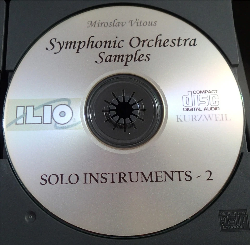 Kurzweil CD-ROM Sample Disk "Symphonic Orchestra Samples - Solo Instruments - 2" - Image 1 of 1