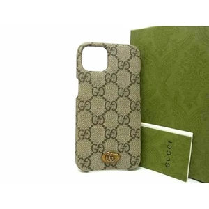 GUCCI 701330 GG Supreme GG Marmont PVC iPhone 13 14 Compatible iPhone Case Smar - Photo 1 sur 4