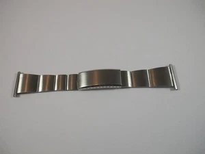 NEET BRAND VINTAGE OEM ALL STEEL WILD MOD 25.5MM WATCH BRACELET OLD STOCK - Picture 1 of 13